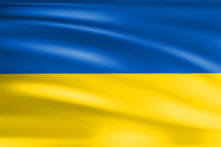 Bild der ukrainischen Flagge